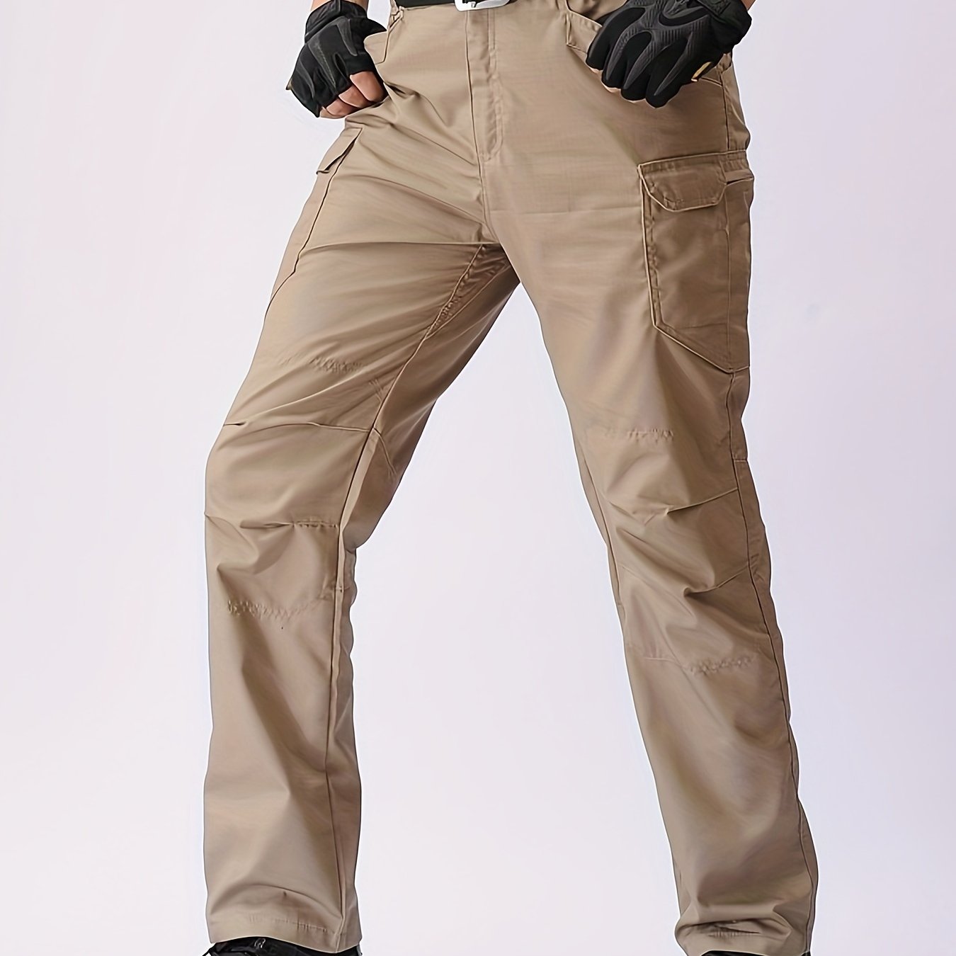 Mens Tactical MultiPocketed Stretchy Breathable Pants