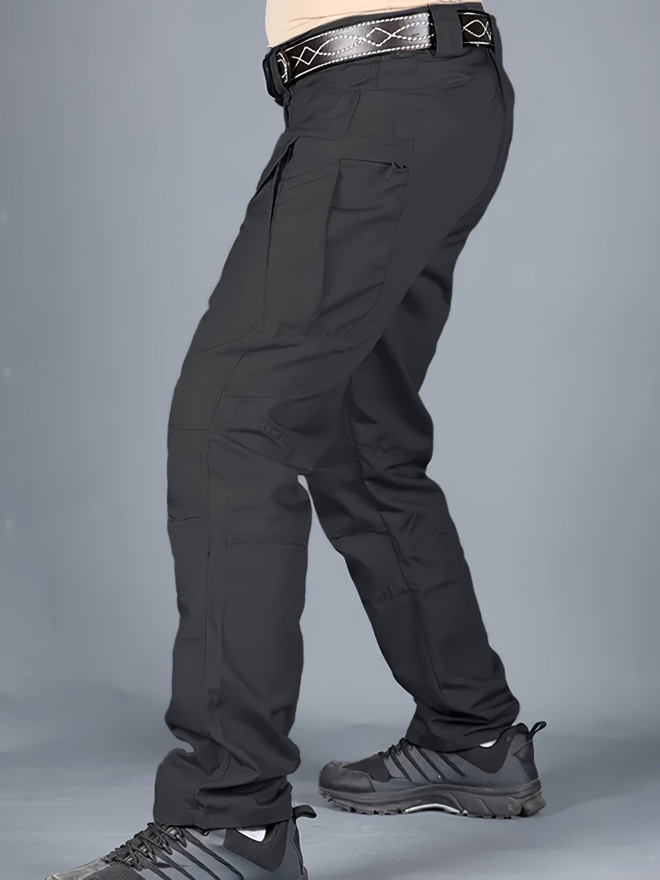 Mens Tactical MultiPocketed Stretchy Breathable Pants