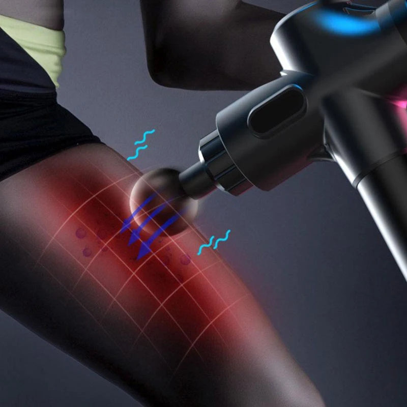 Massageador de músculos profundos sem escova, massageador de pescoço e ombro para exercícios, atletas, relaxamento, emagrecimento, alívio da dor