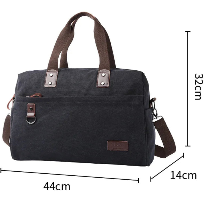 Bolsa de lona masculina, bolsa de ombro de grande capacidade, bolsa de viagem ao ar livre, bolsas de mão masculinas, bolsas de fitness vintage, bolsas para laptop, bolsas de negócios