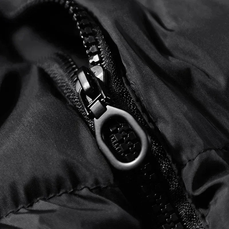 Moda Masculina Jaqueta Sem Mangas Colete Outono Térmico Macio